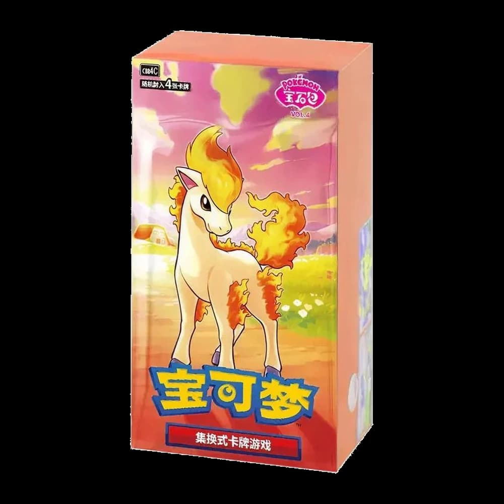 Sealed Gem Pack Vol. 4 (CBB4C) Simplified-Chinese Pokémon booster box